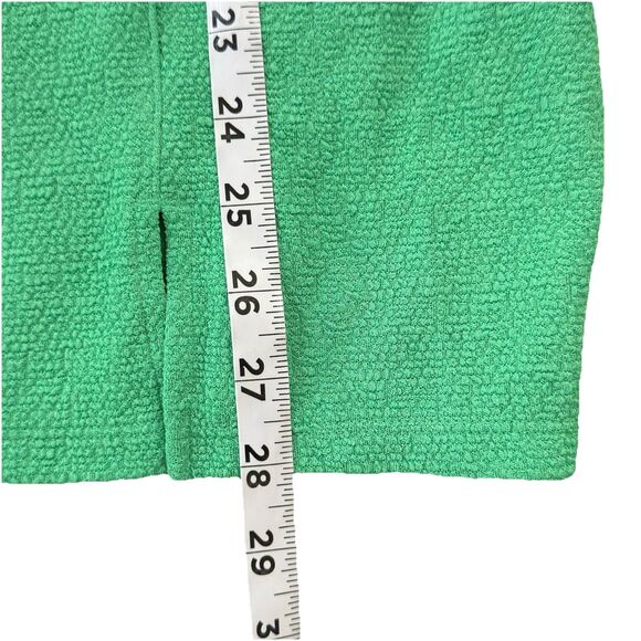H&M Women's Basic  Green Bodycon Dress Slit  XL - Picture 5 of 6